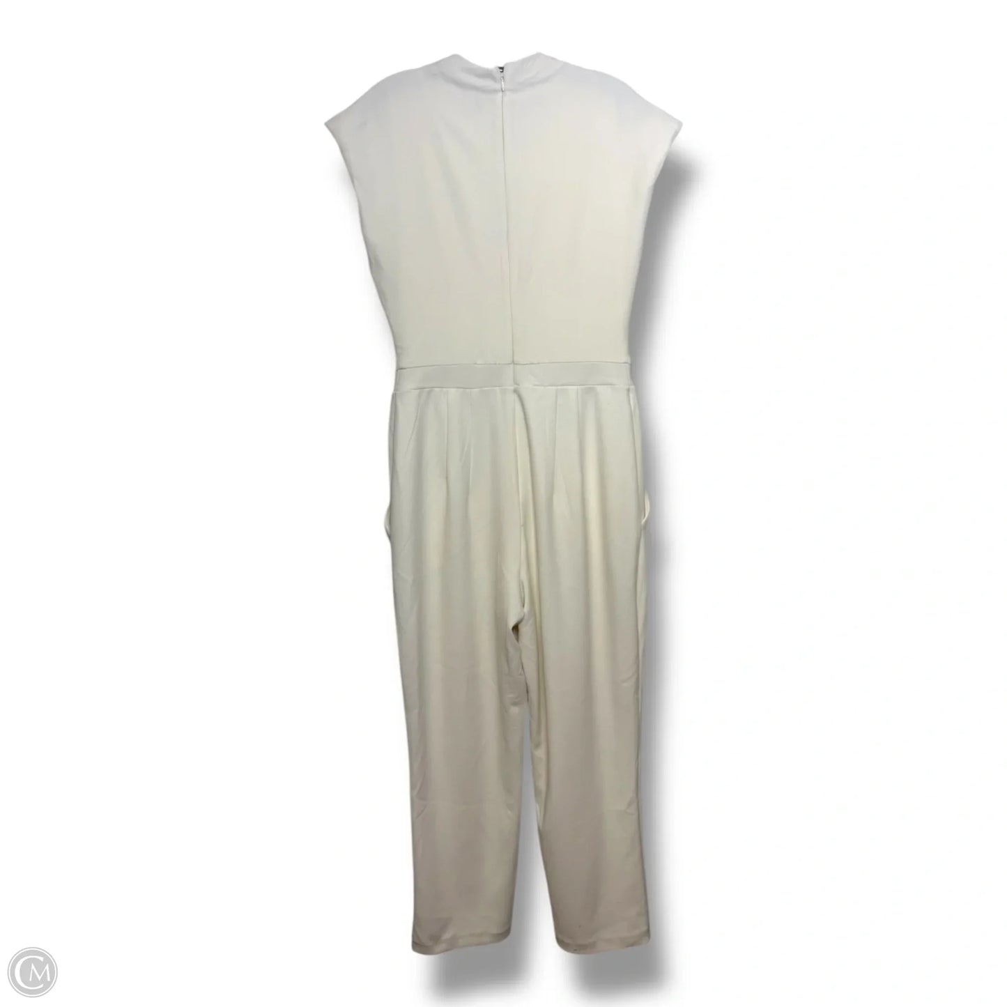 Jumpsuit By Express In Ivory, Size: M