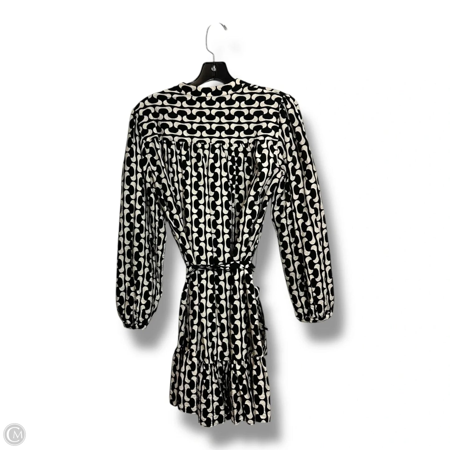 Dress Casual Midi By Zara In Black, Size: L