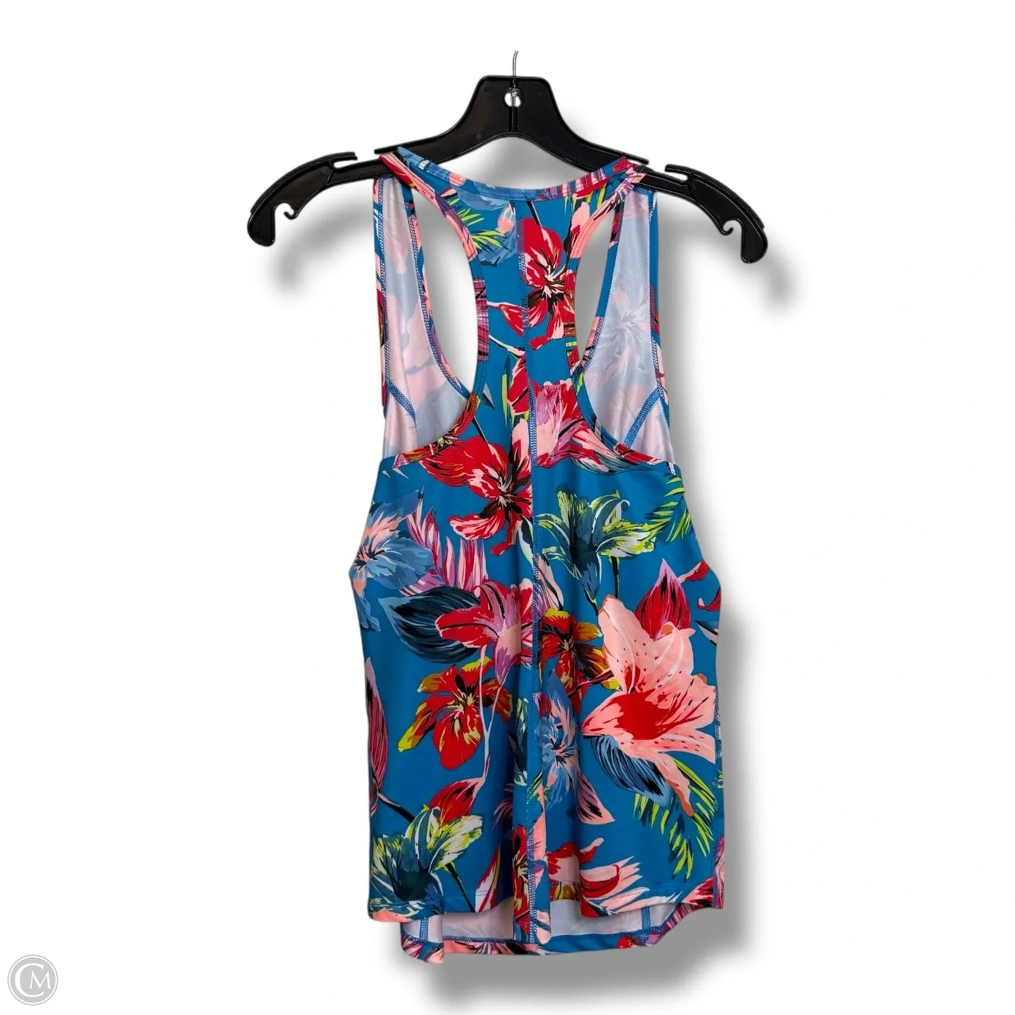 Athletic Tank Top By Fila In Floral Print, Size: S