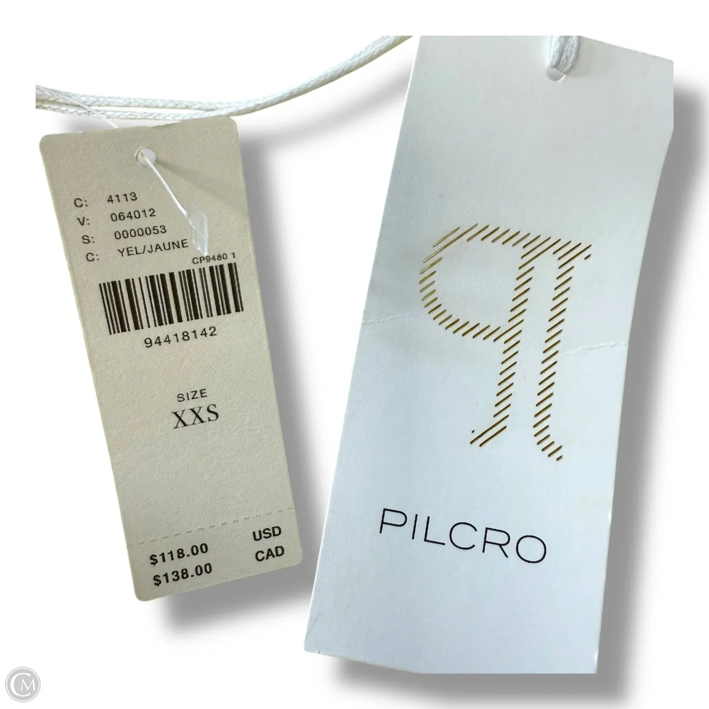 Sweater By Pilcro In Yellow, Size: Xxs