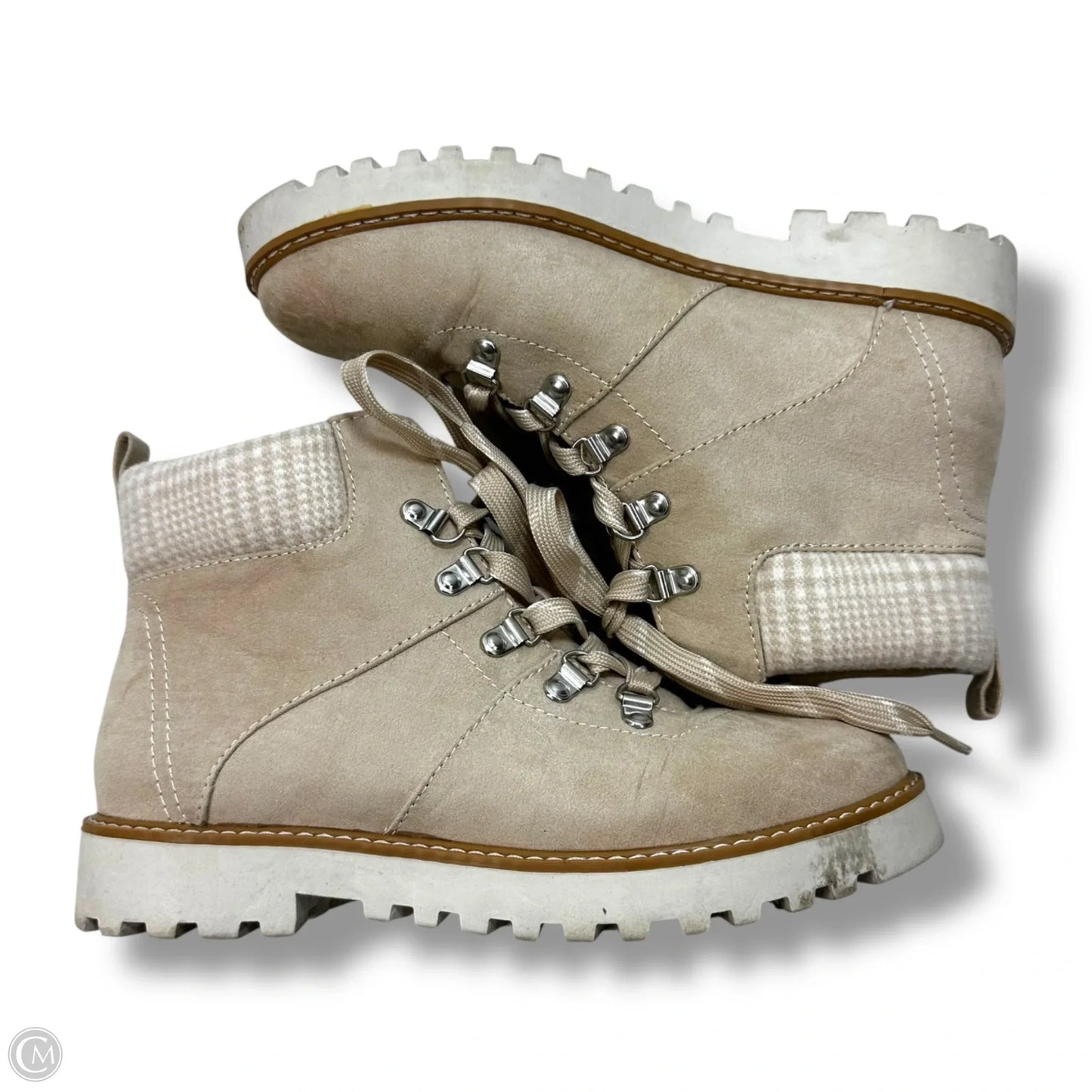 Boots Ankle Flats By Sonoma In Tan, Size: 8