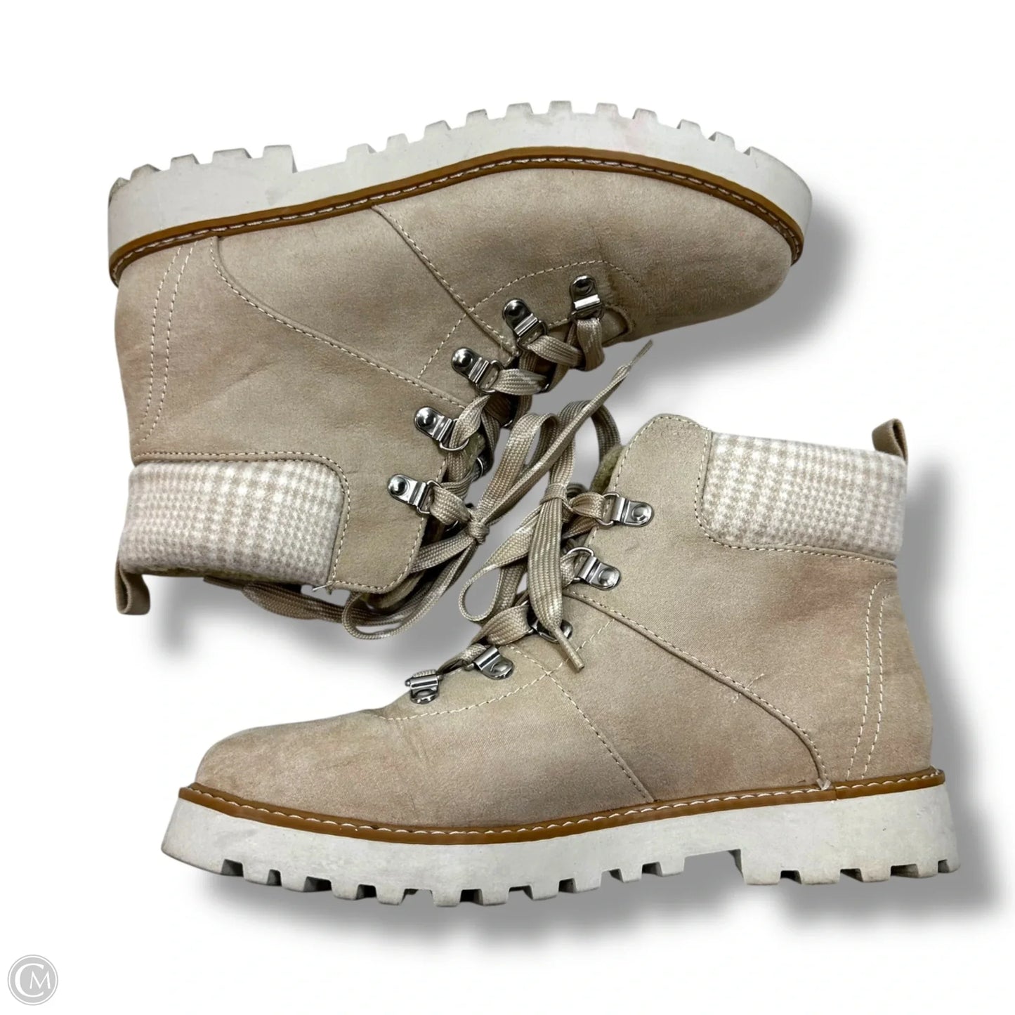 Boots Ankle Flats By Sonoma In Tan, Size: 8