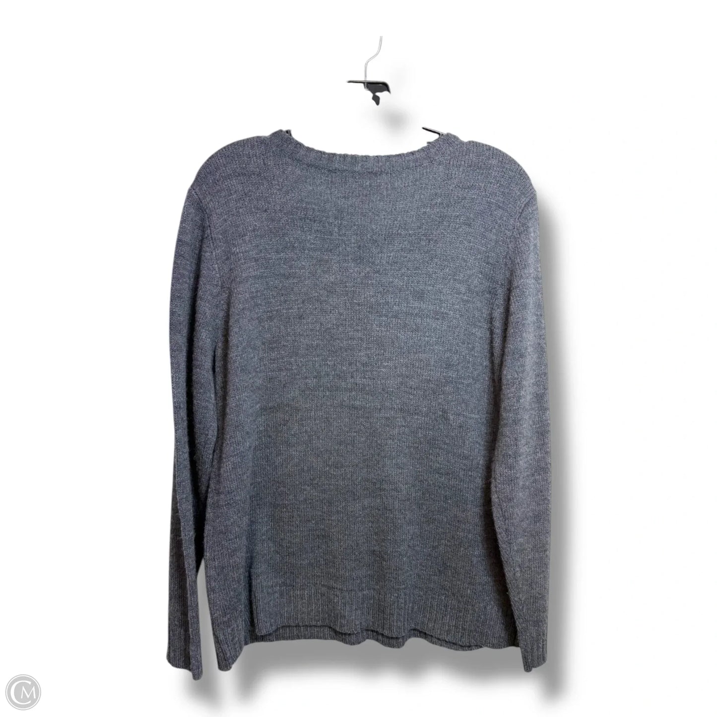 Sweater By Christopher And Banks In Grey, Size: L