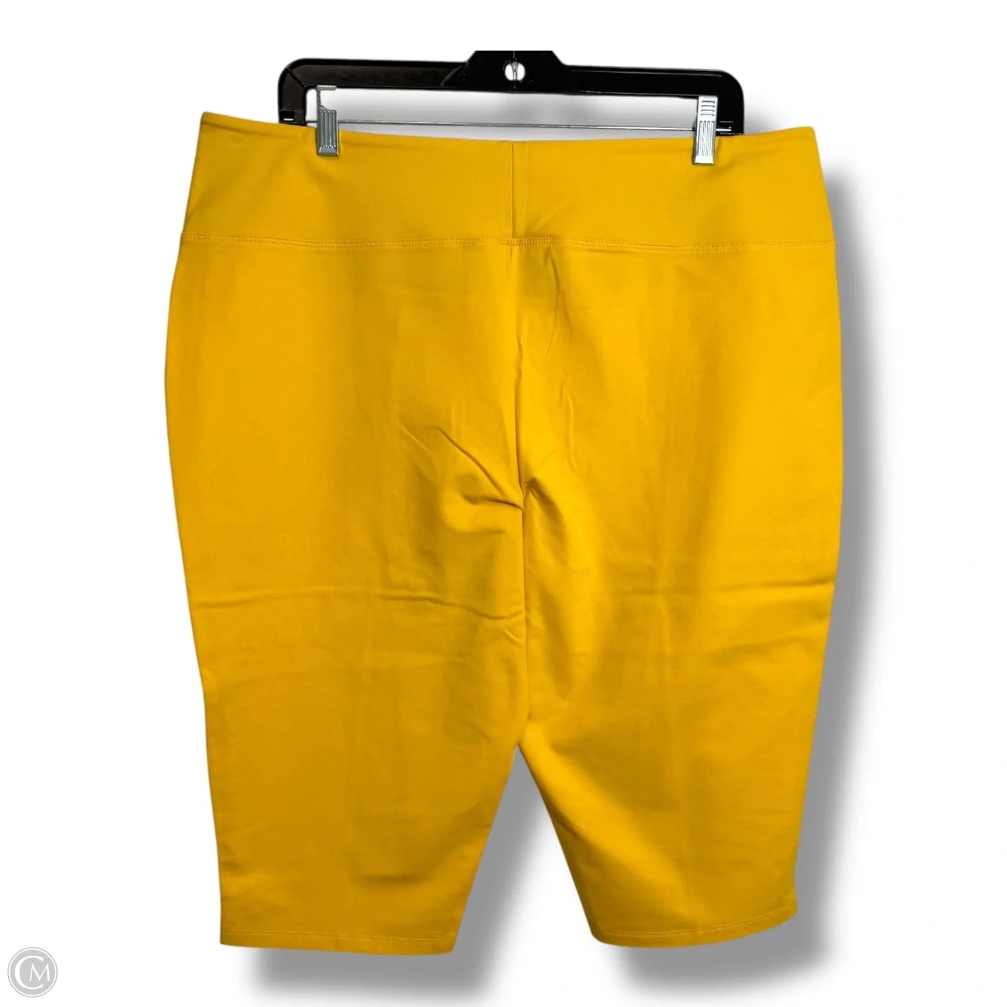 Shorts By Clothes Mentor In Yellow, Size: Xlp