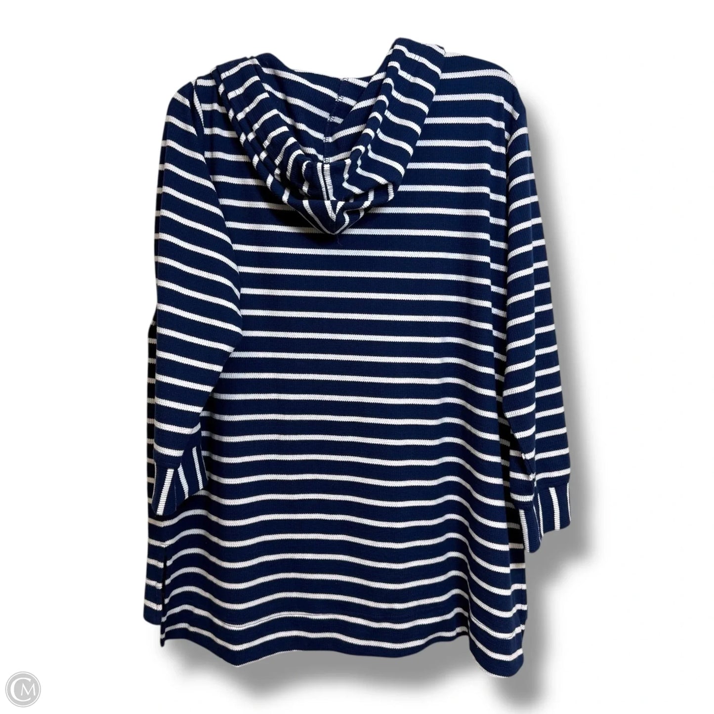 Top Long Sleeve By Jane And Delancey In Striped Pattern, Size: 1x