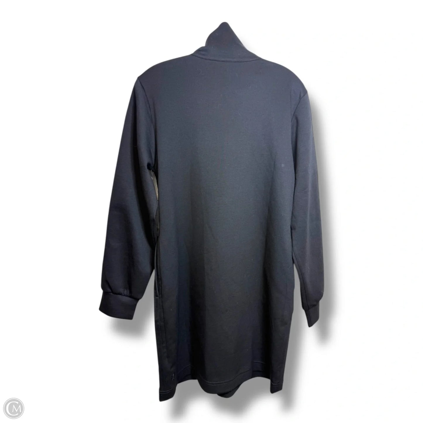 ALLURE 1/4 ZIP Athletic Dress By Athleta In Black, Size: M