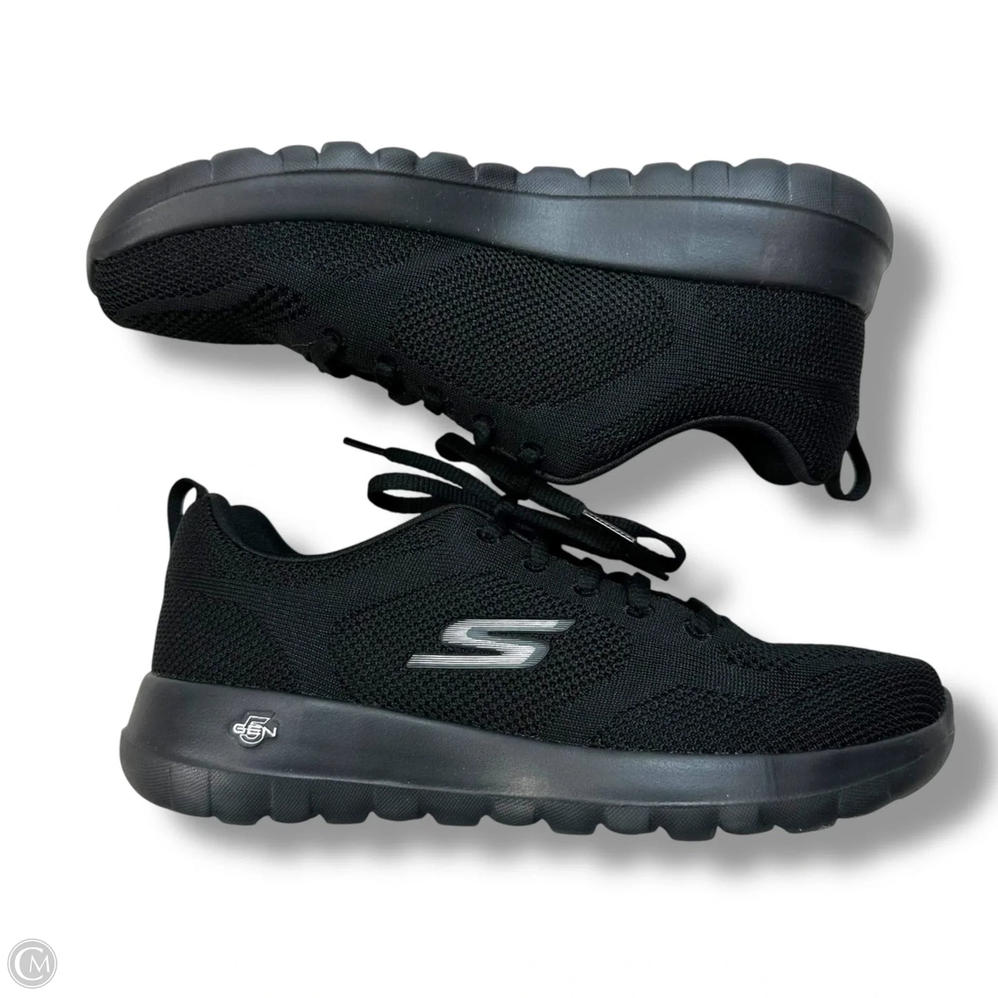 Shoes Sneakers By Skechers In Black, Size: 7