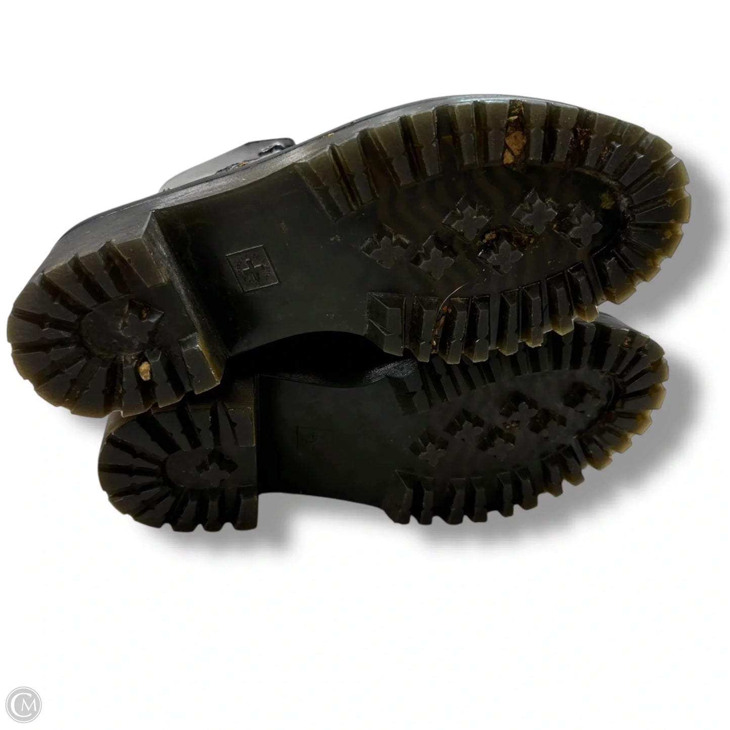 Boots Combat By Dr Martens In Maroon, Size: 8