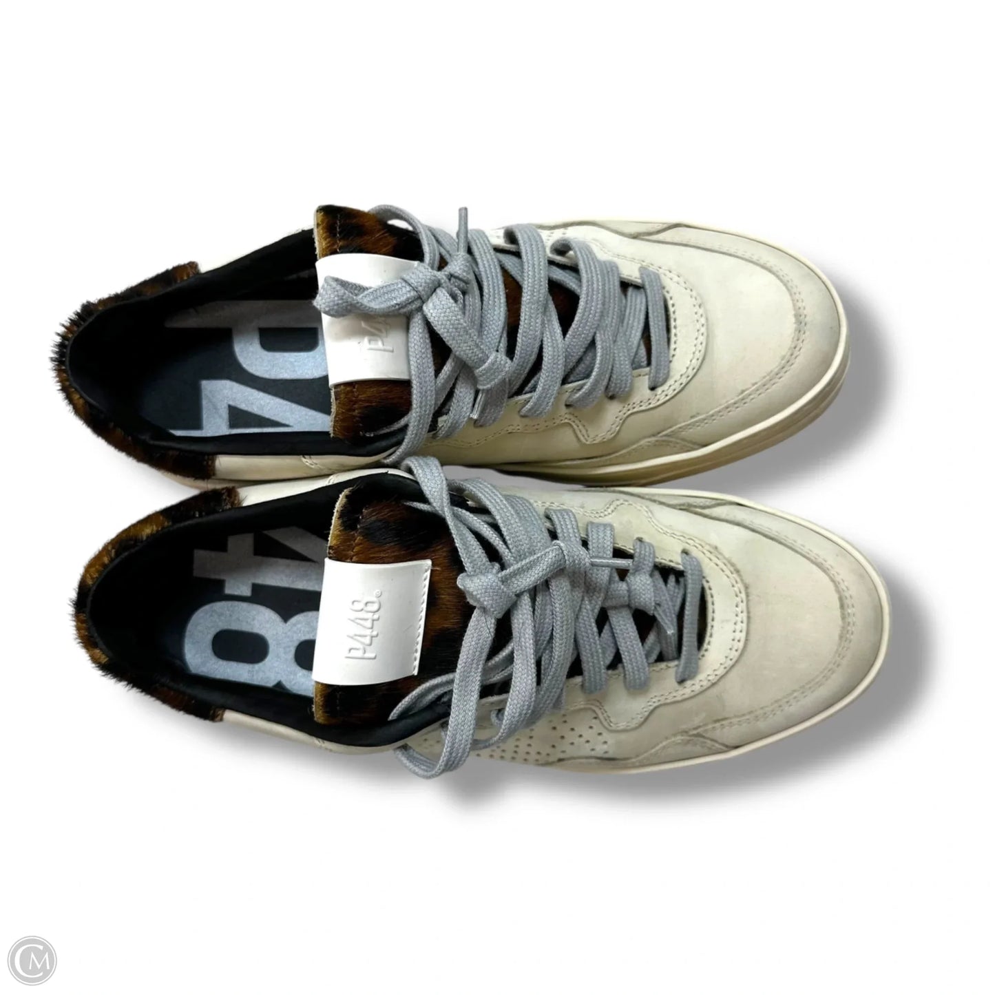 Shoes Sneakers By P448 In Ivory, Size: