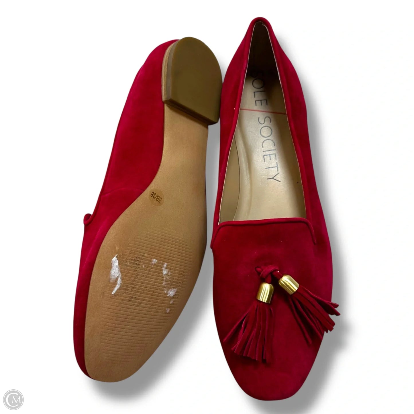 Shoes Flats By Sole Society In Red, Size: 8