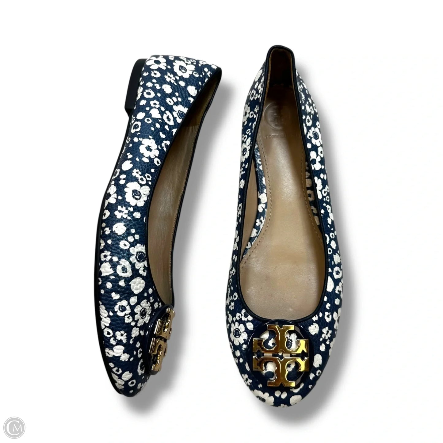 Shoes Designer By Tory Burch In Navy, Size: 7.5