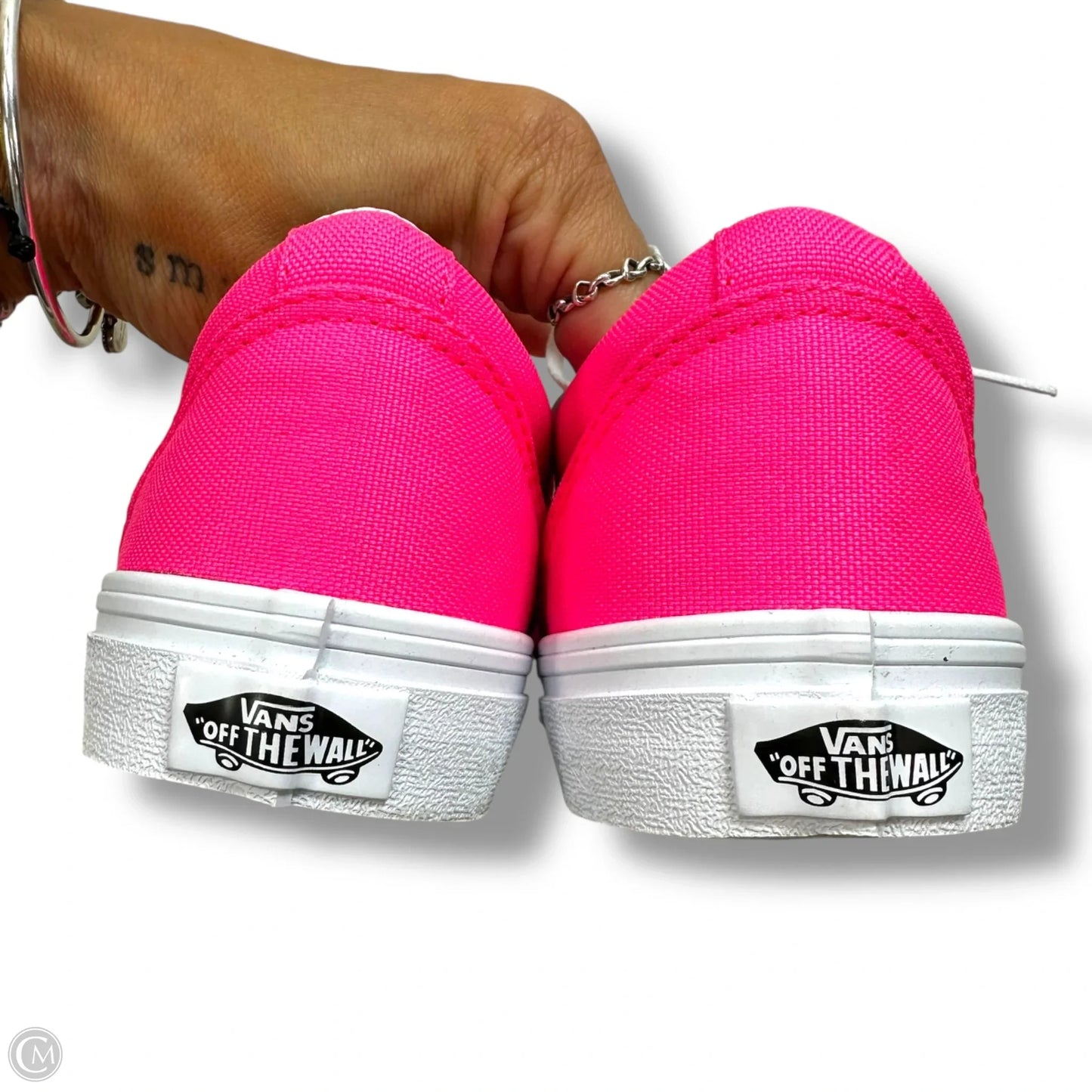 Shoes Sneakers By Vans In Pink, Size: 5
