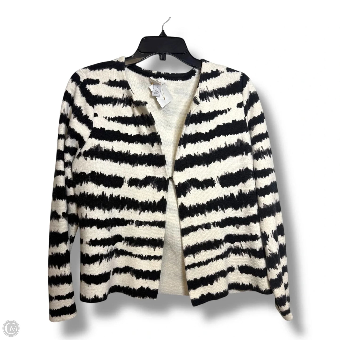 Cardigan By Chicos In Animal Print, Size: L
