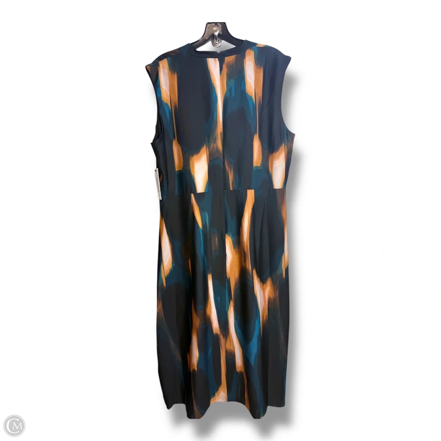 Dress Party Midi By Dkny In Multi-colored, Size: 14