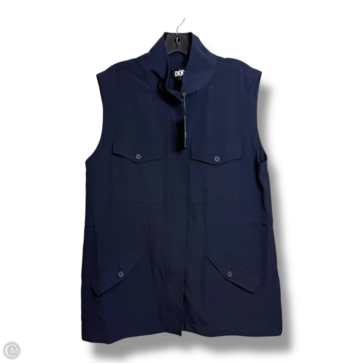 Vest Other By Dkny In Navy, Size: L