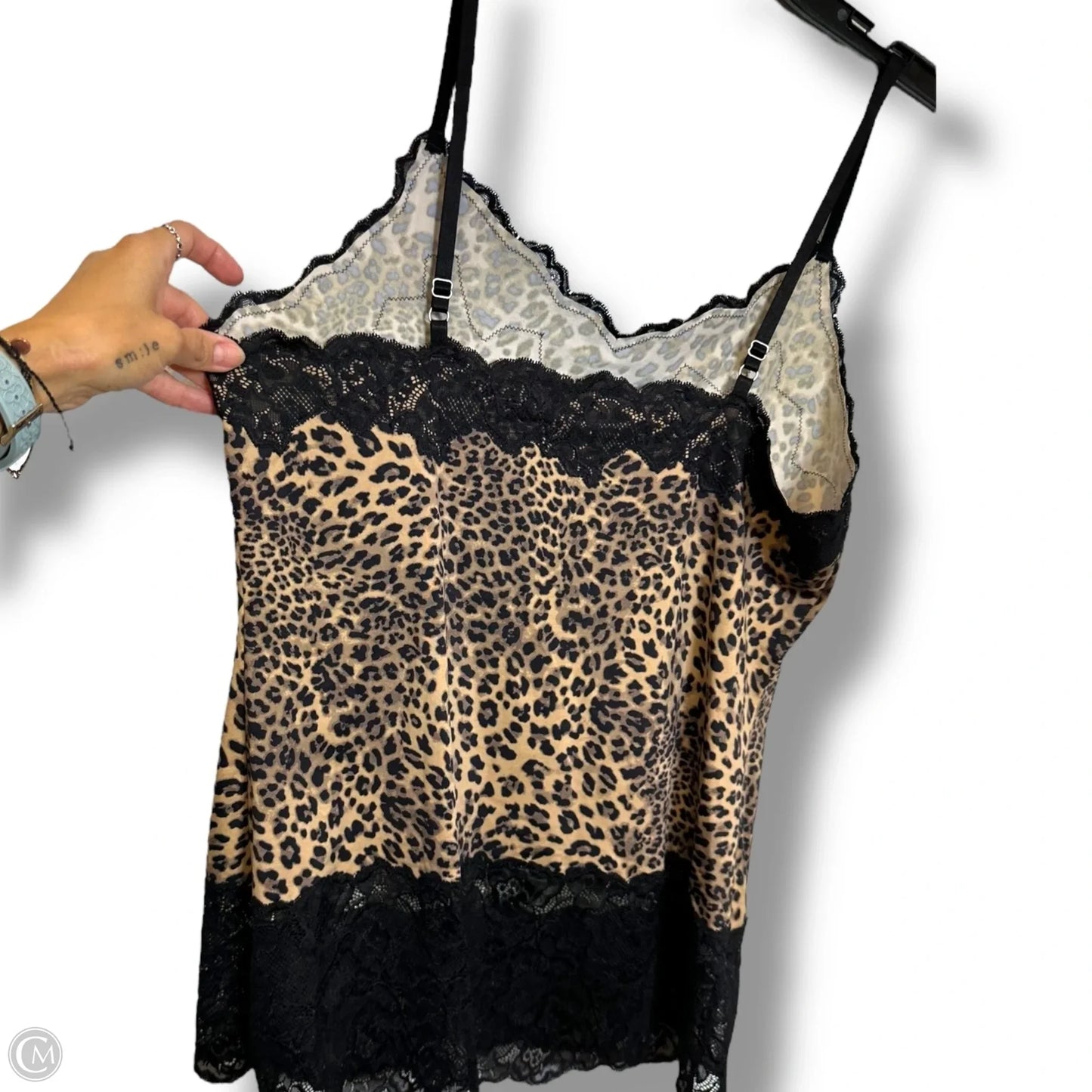Tank Top By Soma In Animal Print, Size: Xl