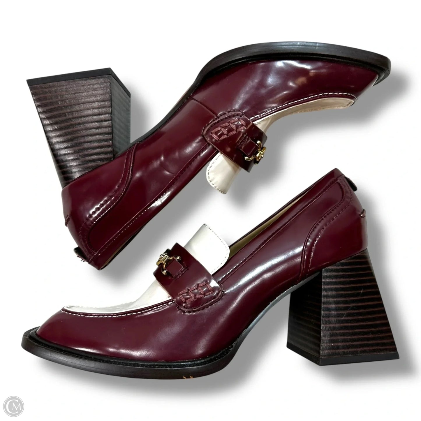 Shoes Heels Block By Sam Edelman In Maroon, Size: 8