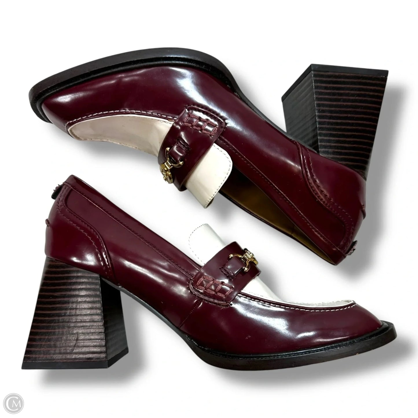 Shoes Heels Block By Sam Edelman In Maroon, Size: 8
