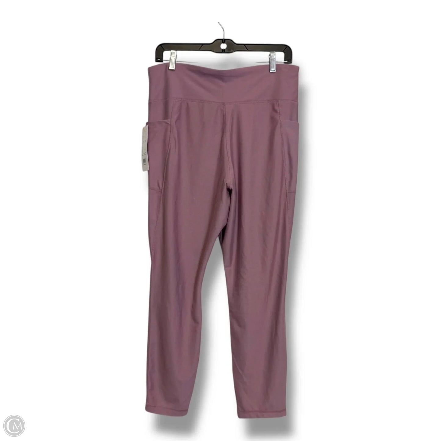 Athletic Leggings By Jones New York In Mauve, Size: 1x