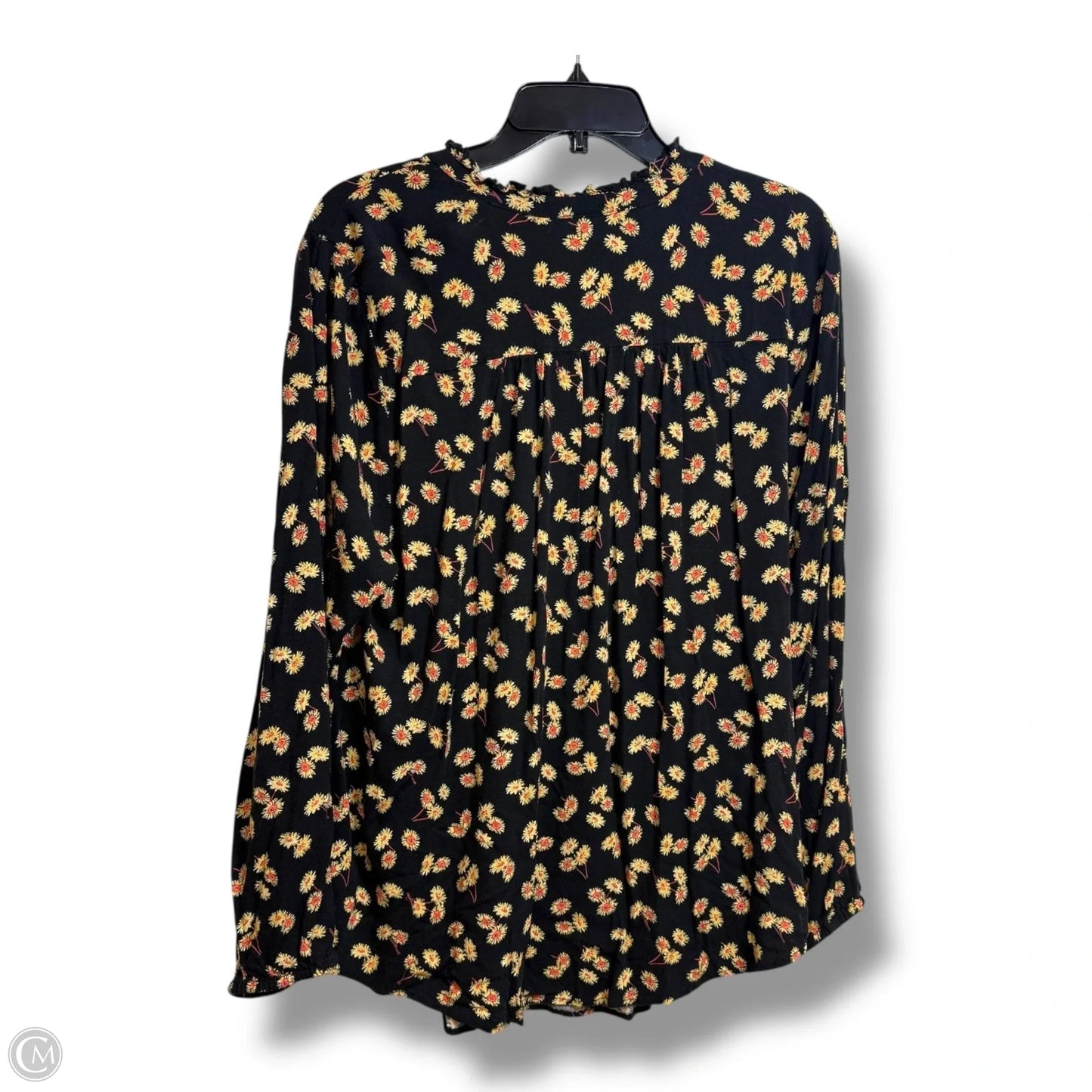Top Long Sleeve By Torrid In Floral Print, Size: 2x