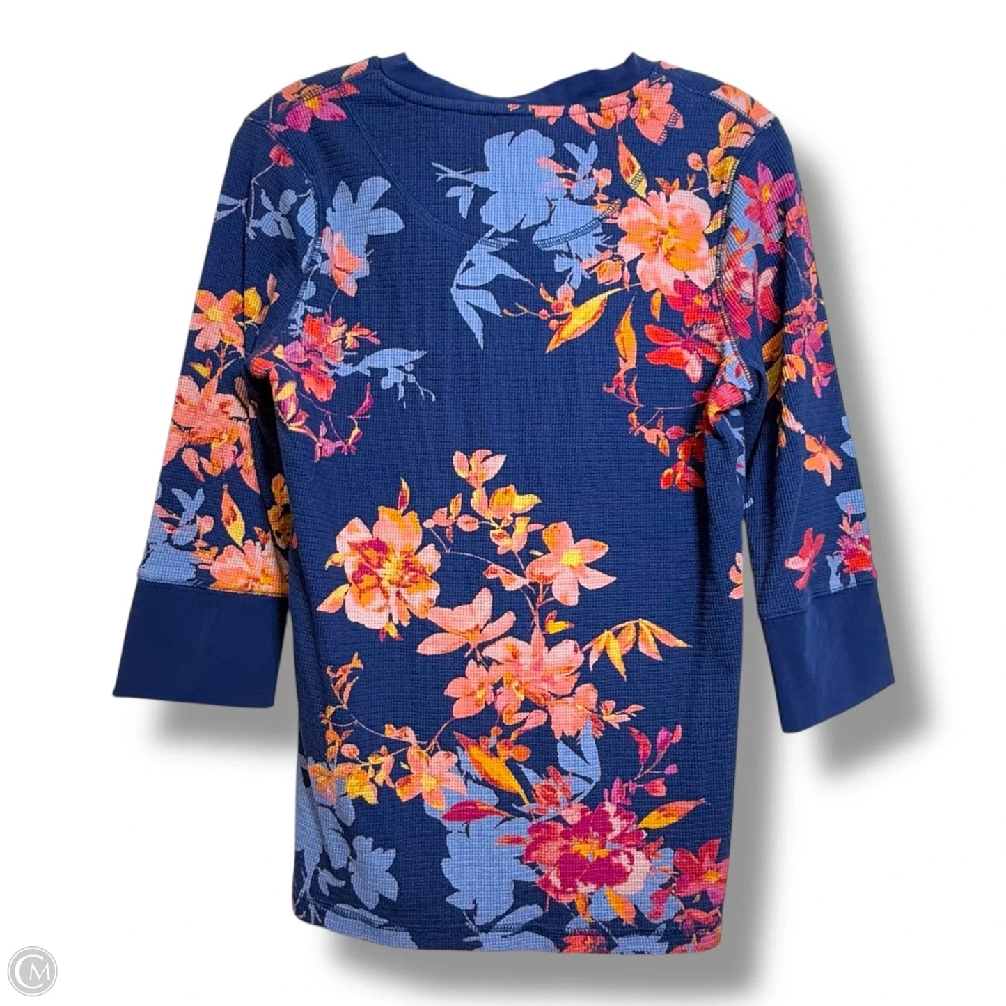 Top Long Sleeve By Sundance In Floral Print, Size: M