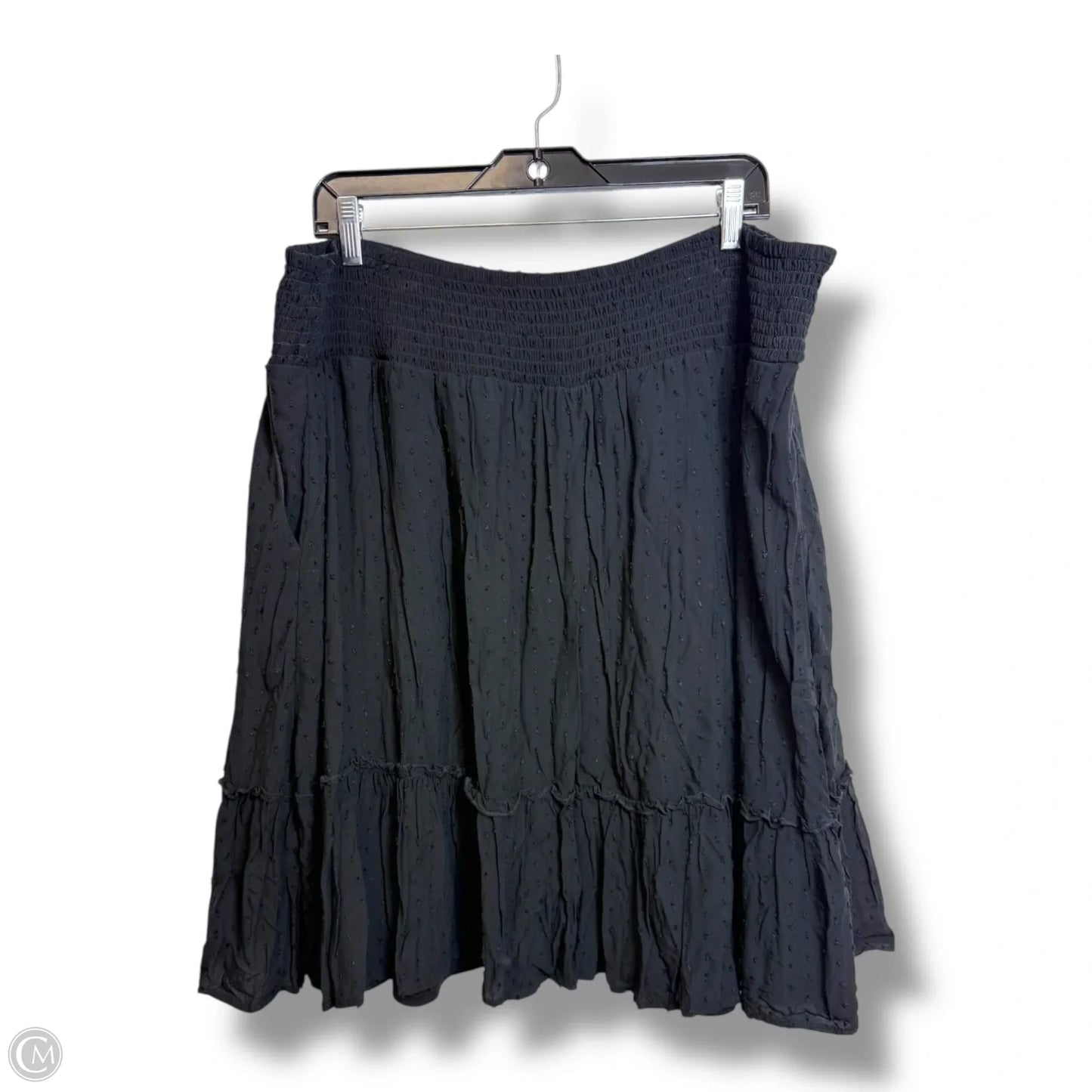 Skirt Mini & Short By Torrid In Black, Size: 3x