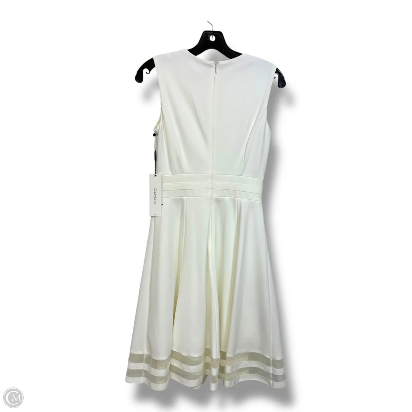 Dress Party Short By Calvin Klein In White, Size: 2