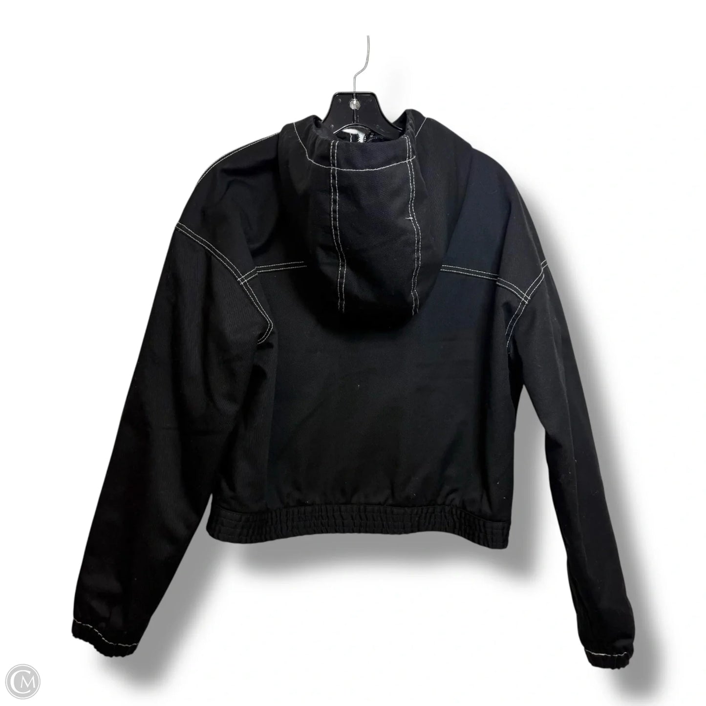 Jacket Denim By Dickies In Black, Size: M