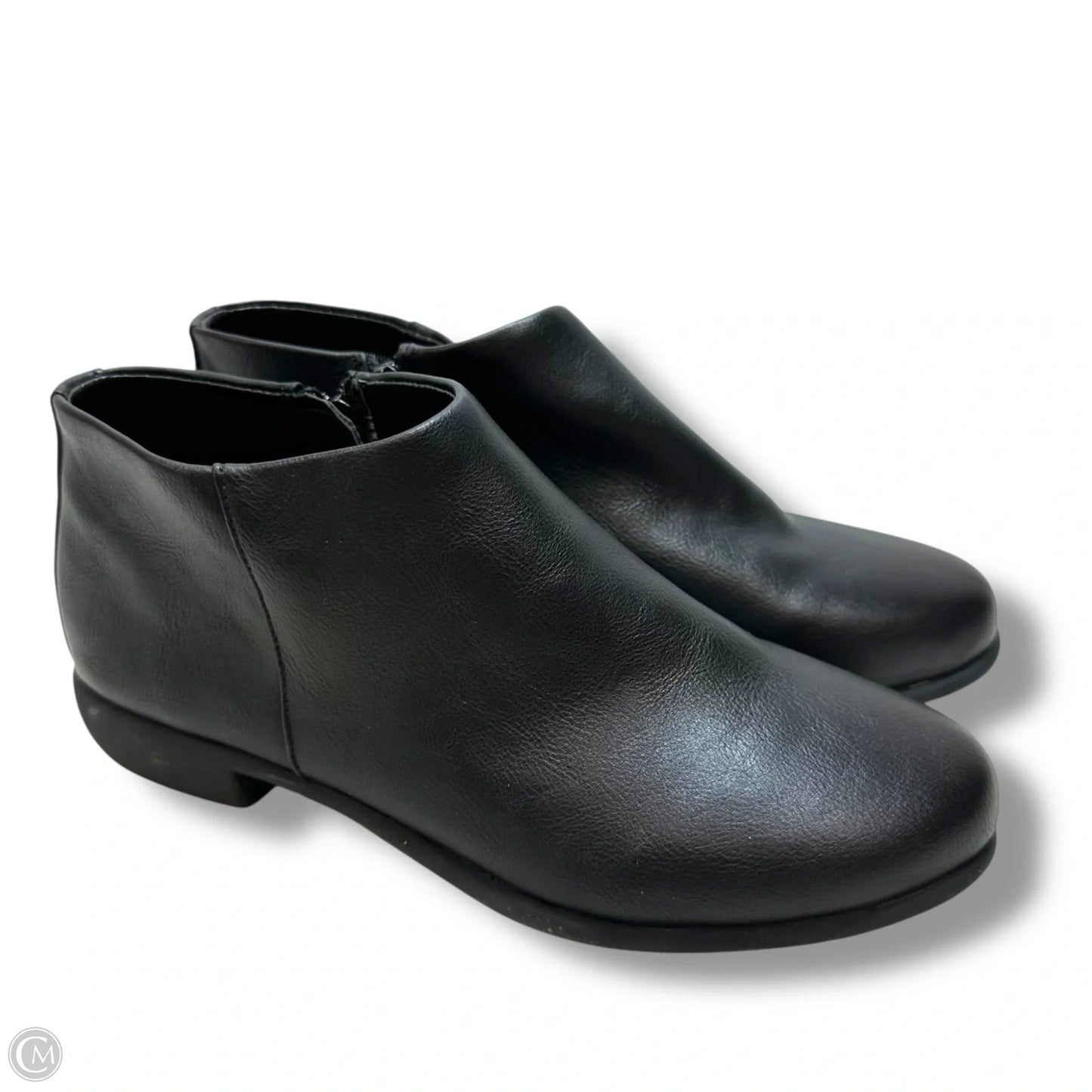 Boots Ankle Flats By Aerosoles In Black, Size: 7