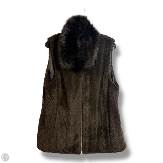 Vest Other By Marc New York In Brown, Size: Xl