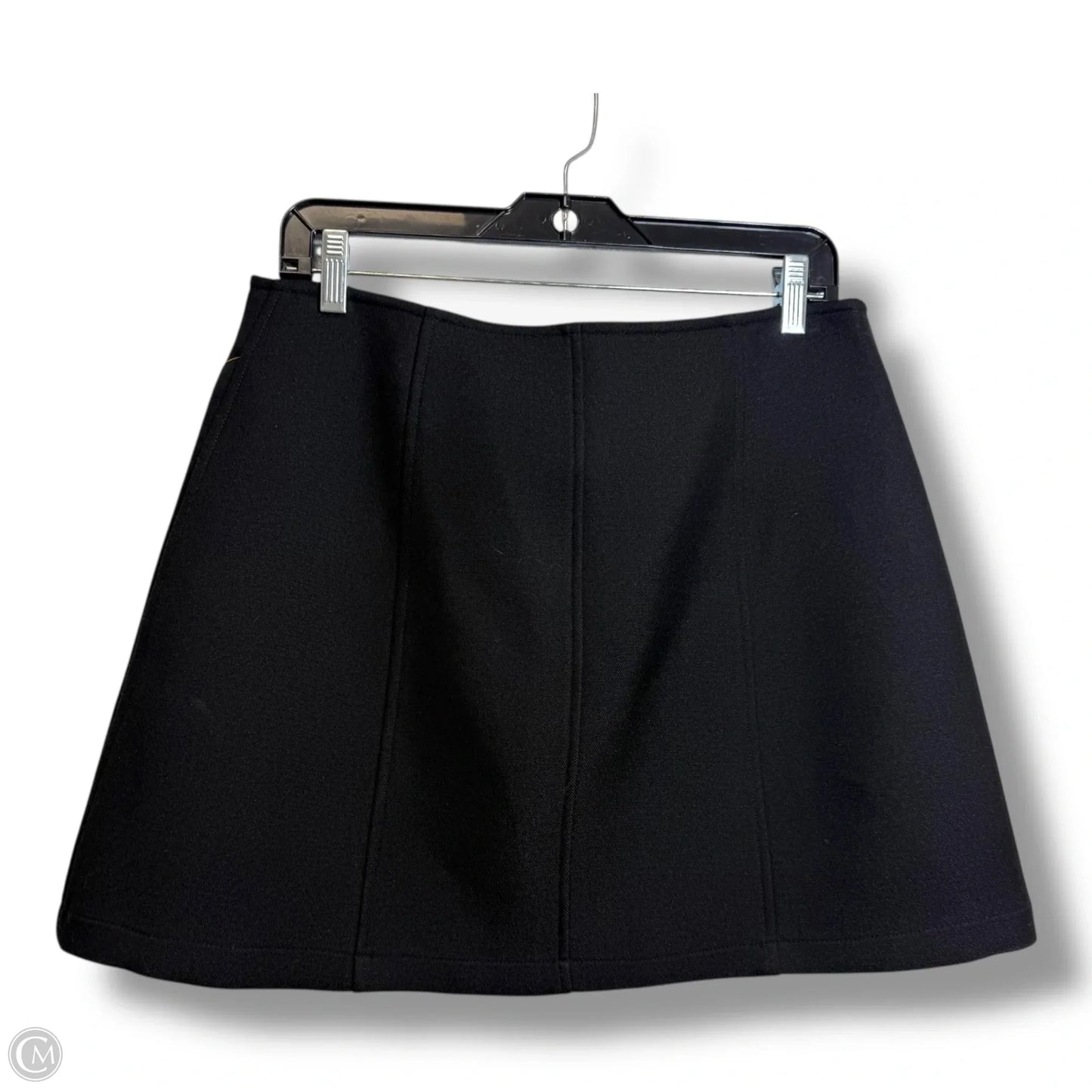 Skirt Mini & Short By Zara In Black, Size: L