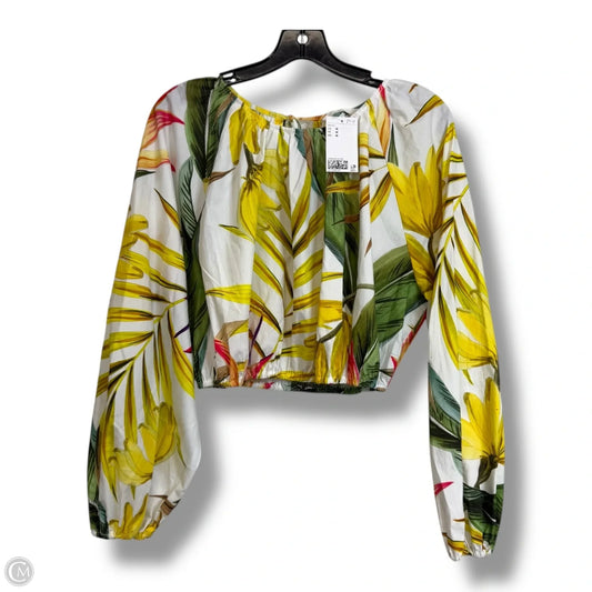 Top Long Sleeve By H&m In Multi-colored, Size: M