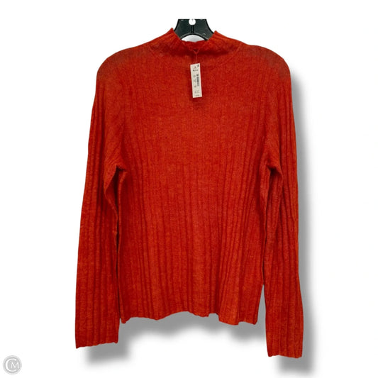 Sweater By Madewell In Orange, Size: Xl