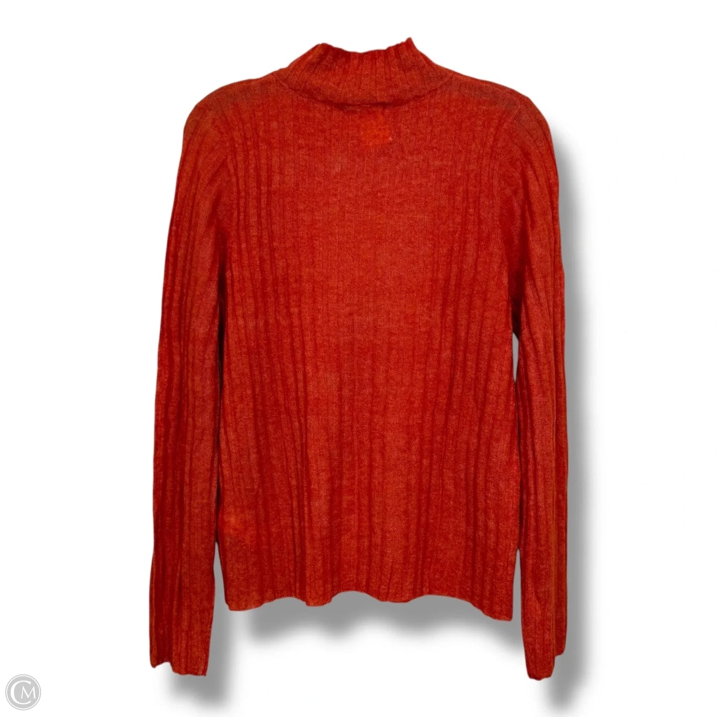 Sweater By Madewell In Orange, Size: Xl