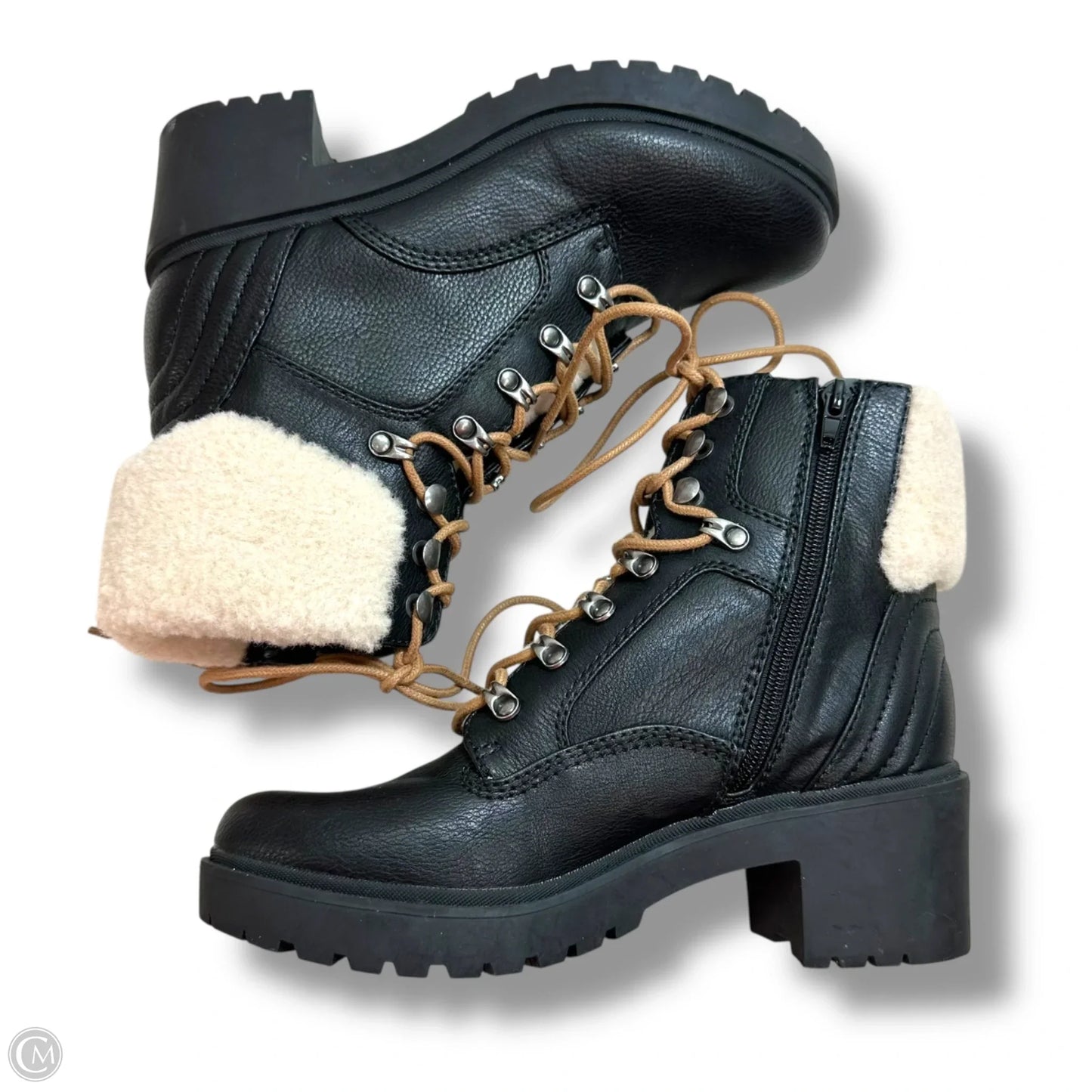 Boots Ankle Heels By Indigo Rd In Black, Size: 9