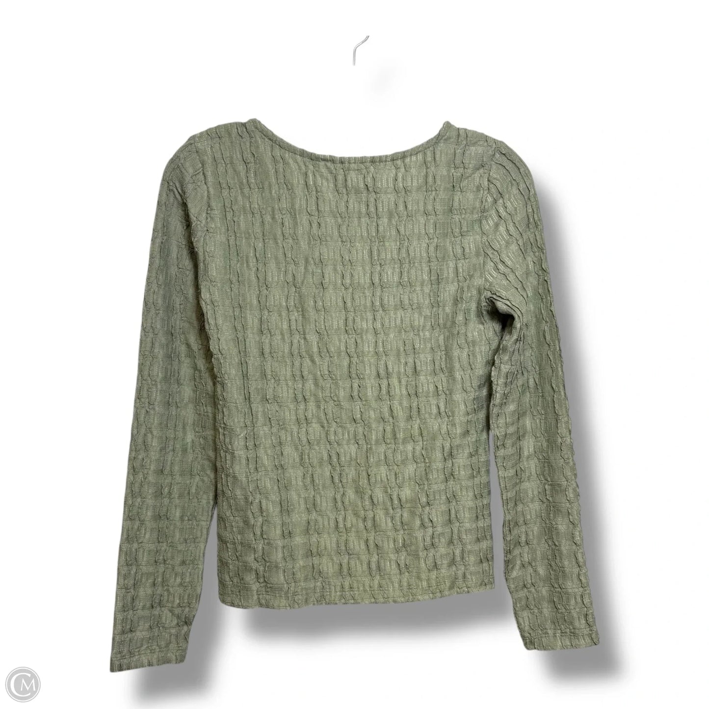 Top Long Sleeve By Loft In Green, Size: Xs