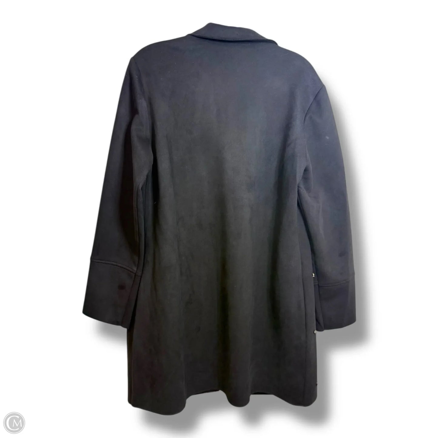 Coat Blazer By Carmen By Carmen Marc Valvo In Black, Size: L