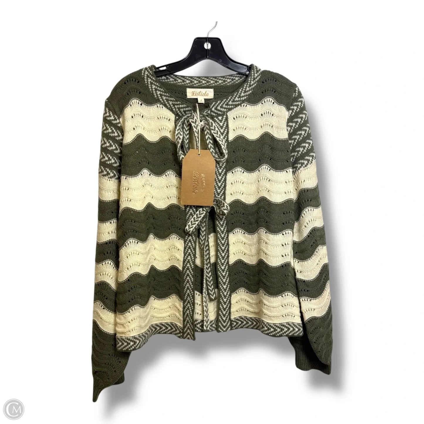 Cardigan By Listicle In Green, Size: S