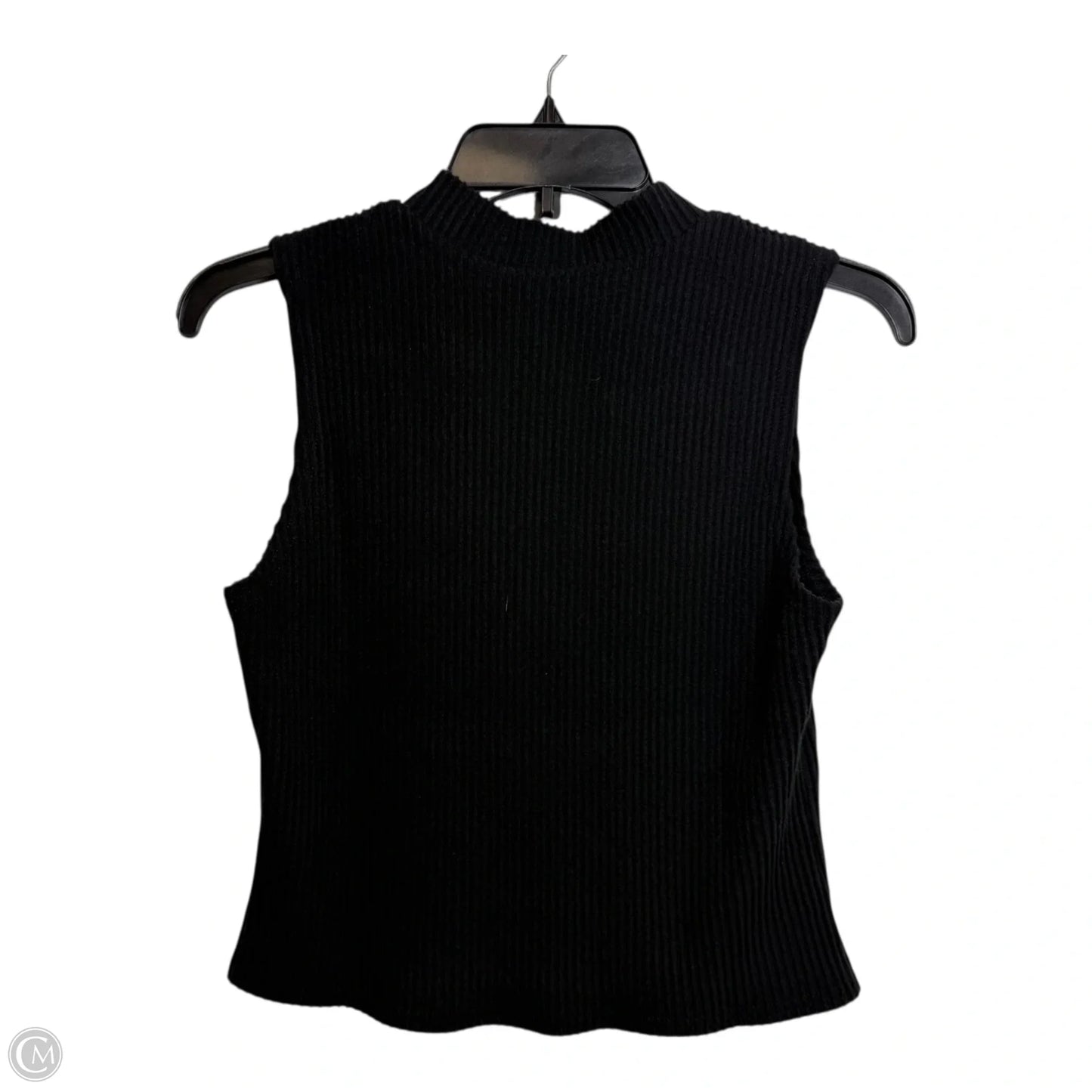 Top Sleeveless Basic By Blue Rain In Black, Size: M