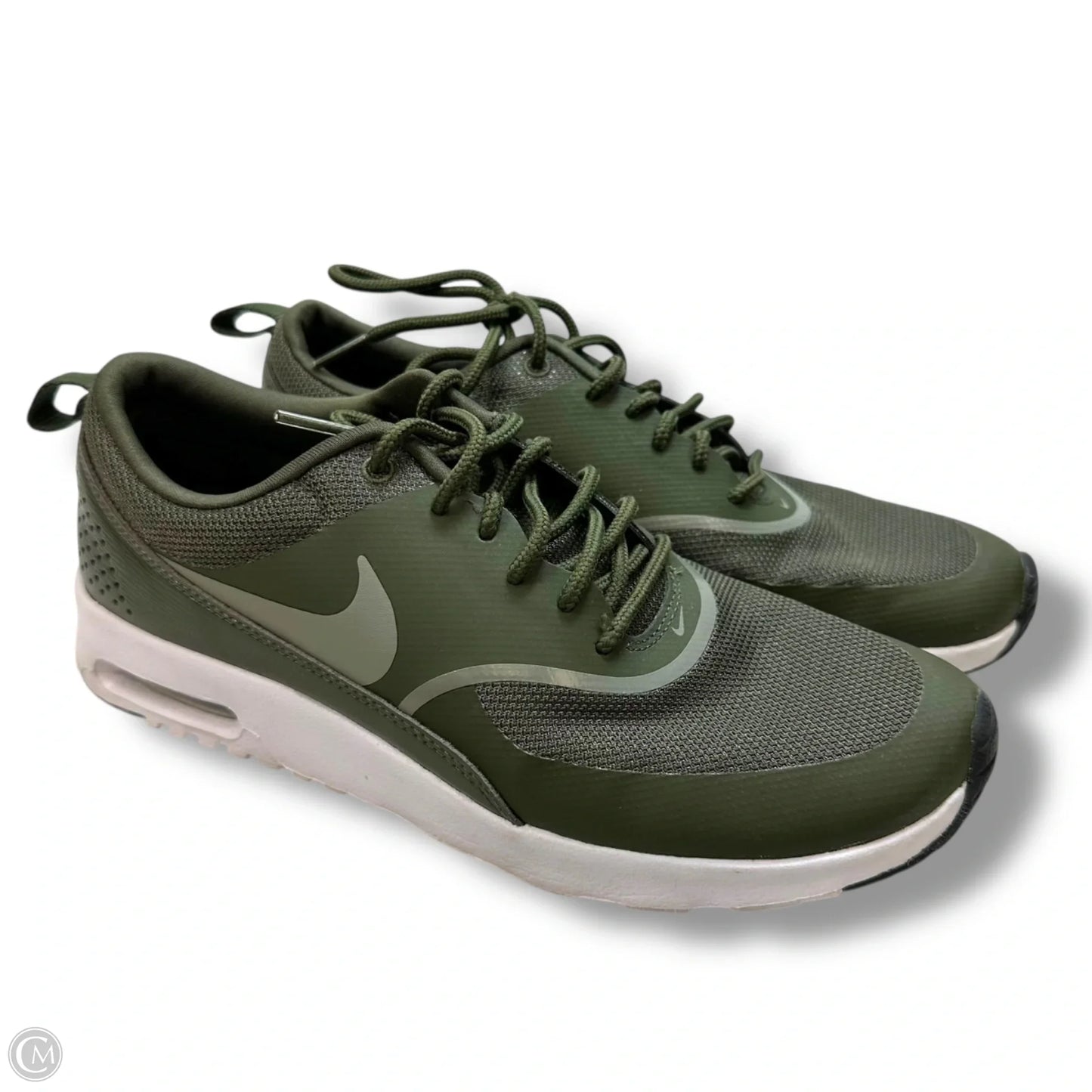 Shoes Sneakers By Nike In Green, Size: 8