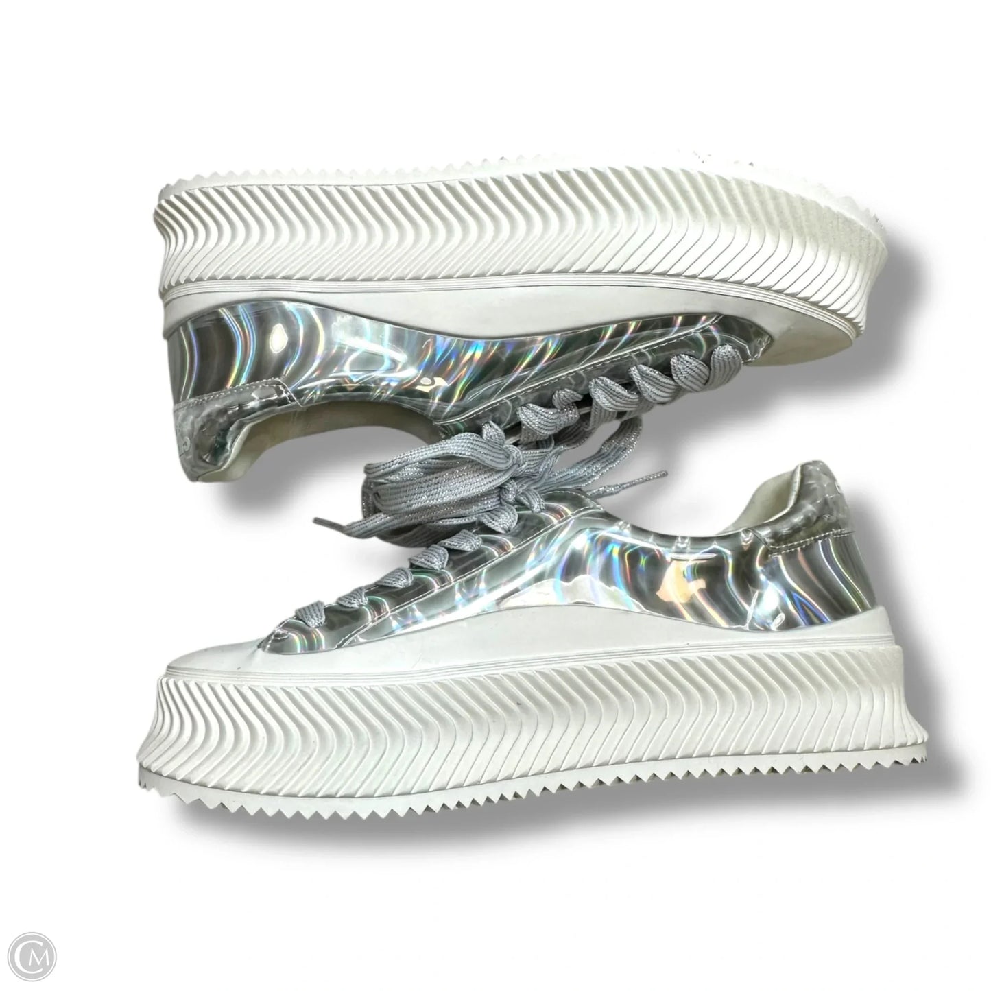 Shoes Sneakers By Circus By Sam Edelman In Silver, Size: 9
