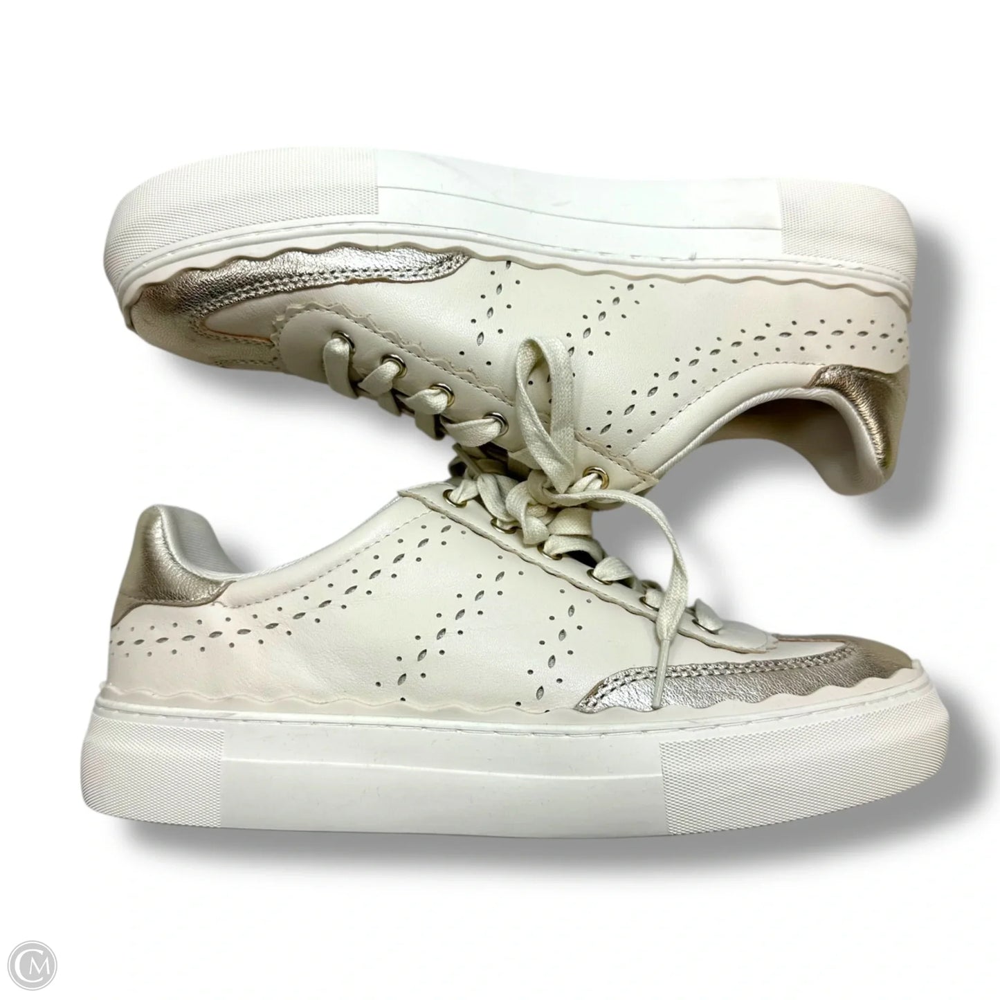 Shoes Sneakers By Vince Camuto In Ivory, Size: 9