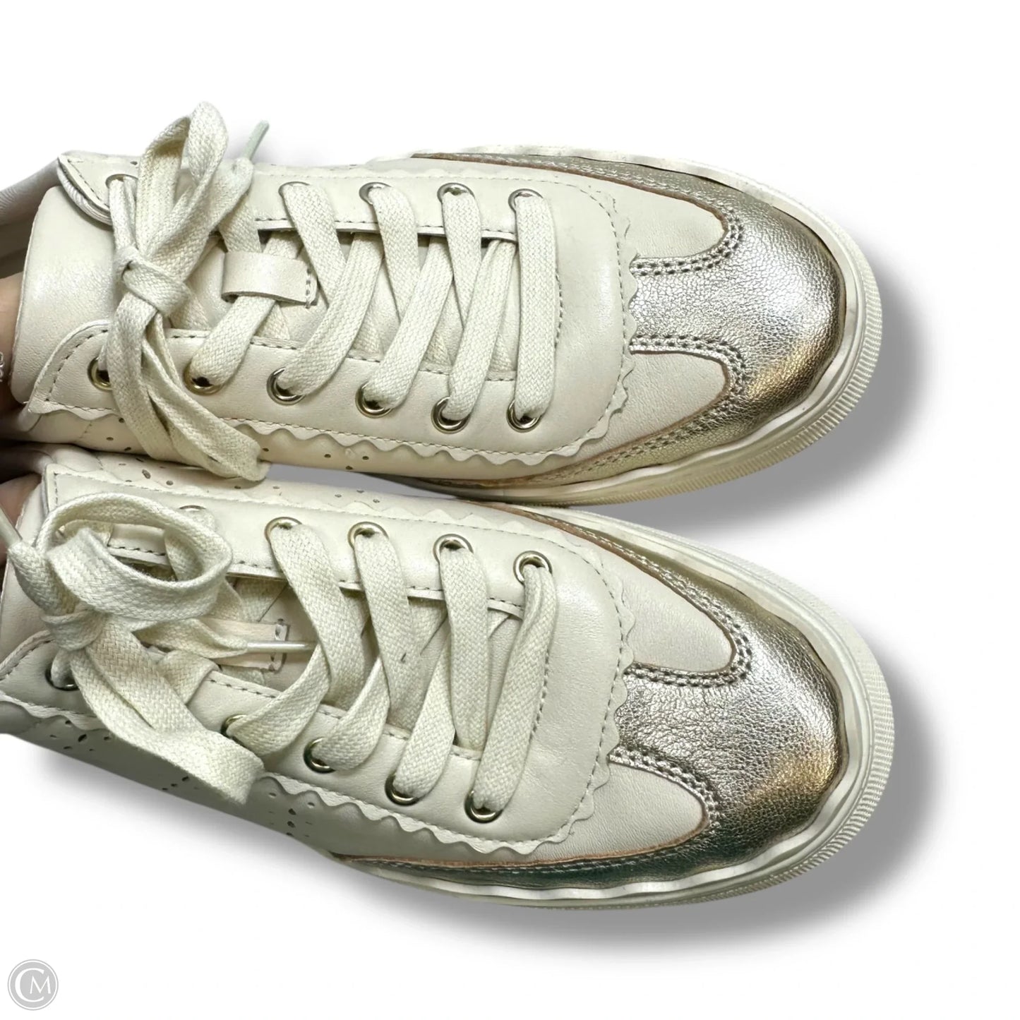 Shoes Sneakers By Vince Camuto In Ivory, Size: 9