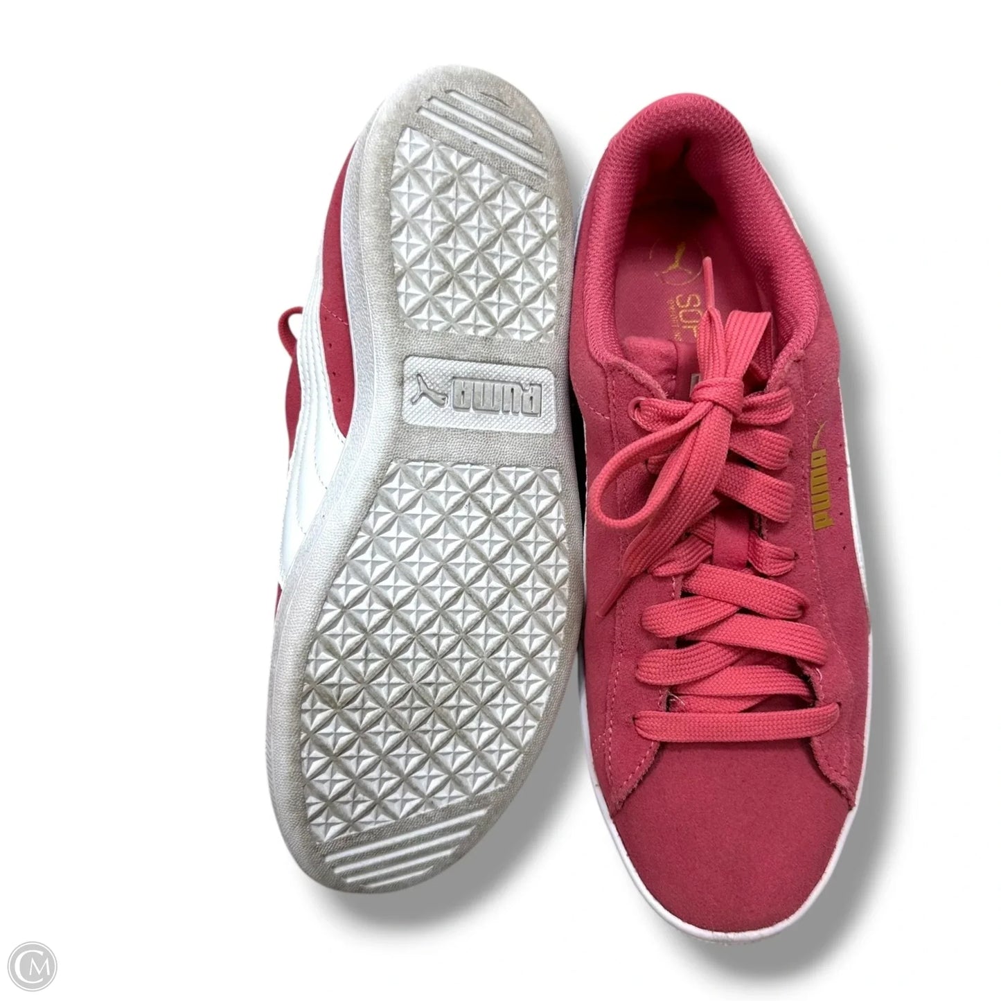 Shoes Sneakers By Puma In Coral, Size: 8