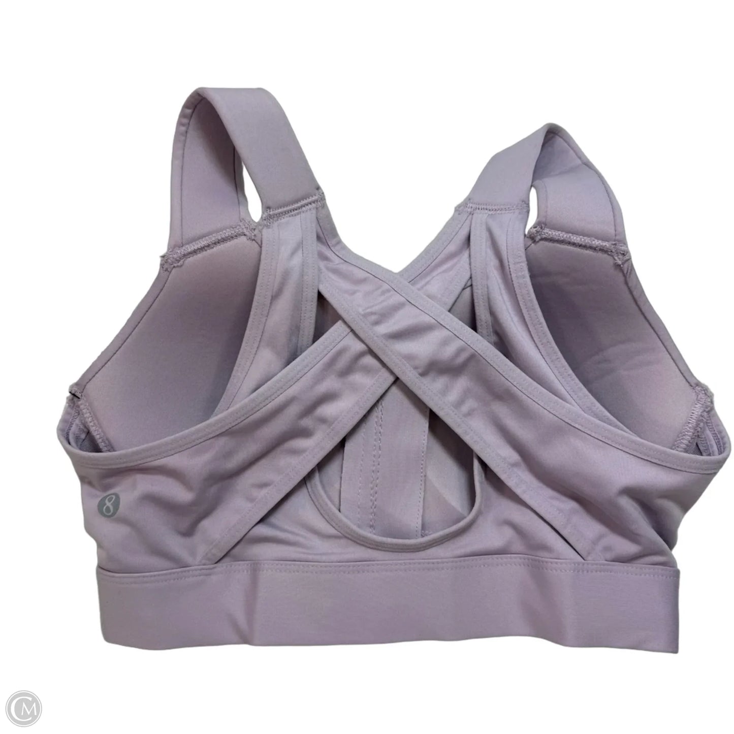 Athletic Bra By Layer 8 In Purple, Size: S