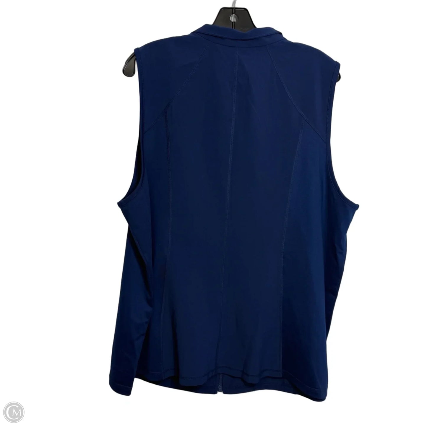Vest Other By Zenergy By Chicos In Navy, Size: Xxl