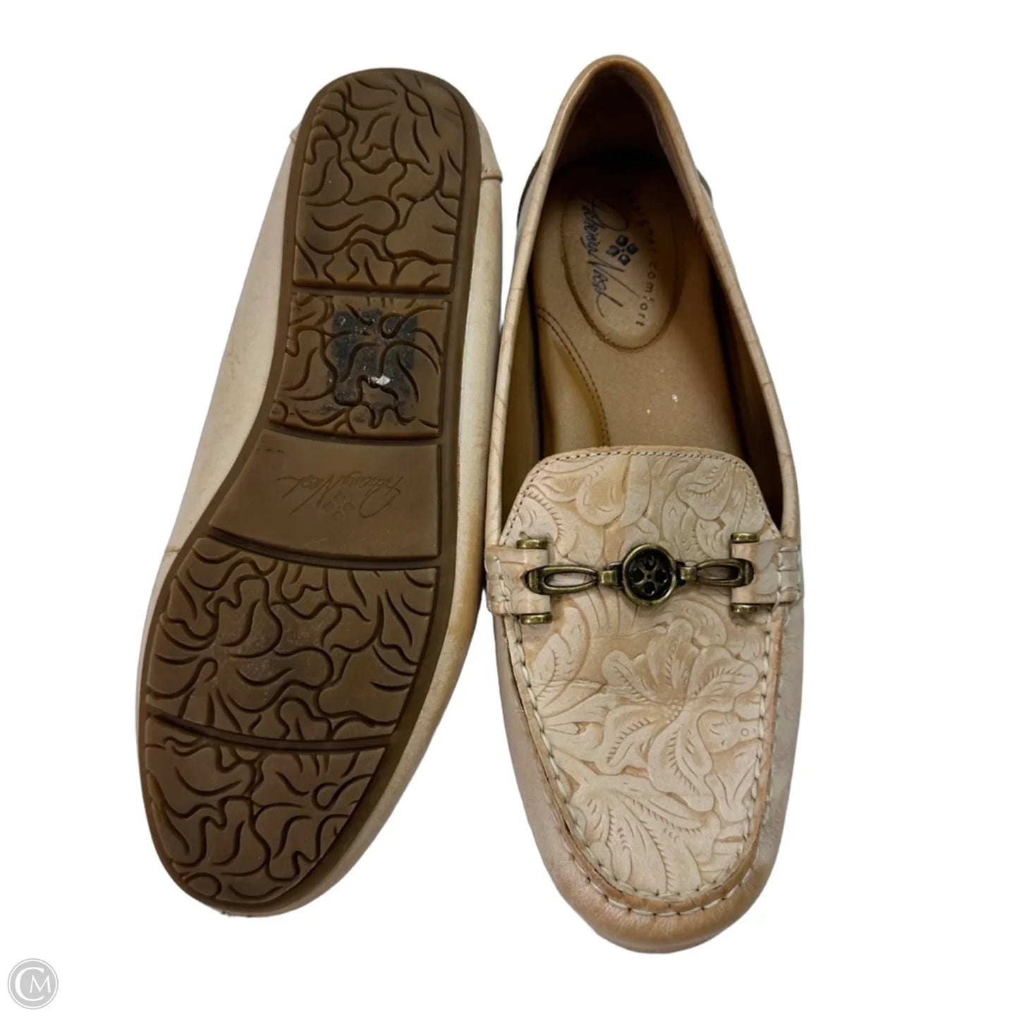 Shoes Designer By Patricia Nash In Beige, Size: 9