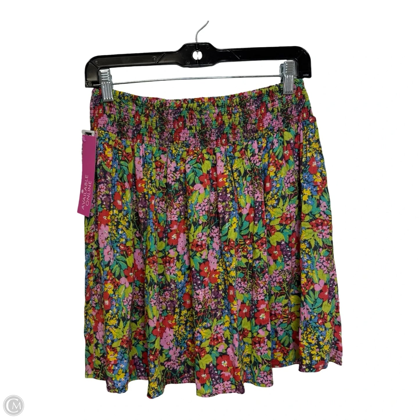 Skirt Mini & Short By Clothes Mentor In Floral Print, Size: S