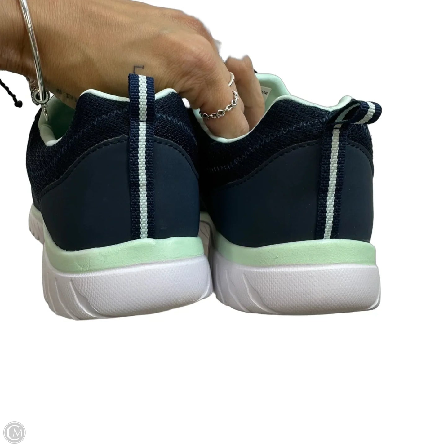 Shoes Sneakers By Athletic Works In Navy, Size: 11 WIDE