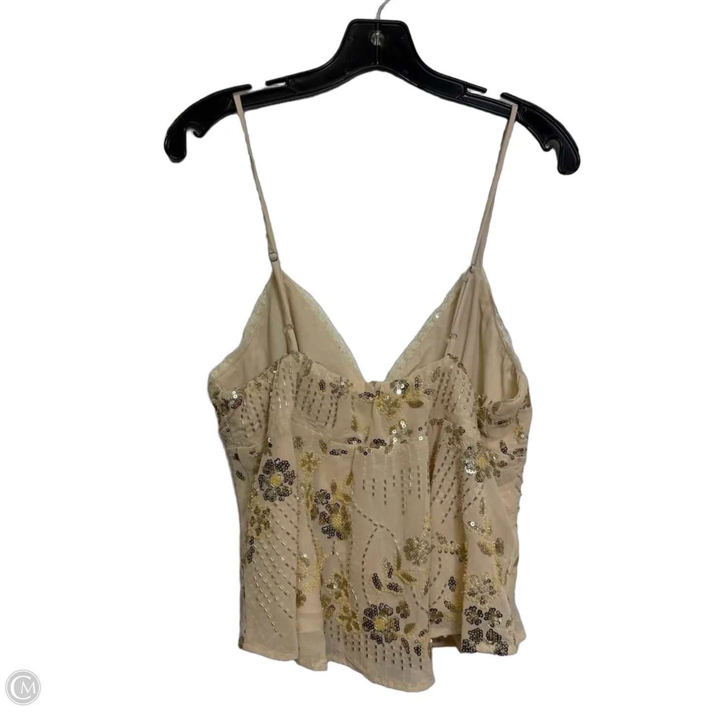 Tank Top By Willow & Root In Beige, Size: M